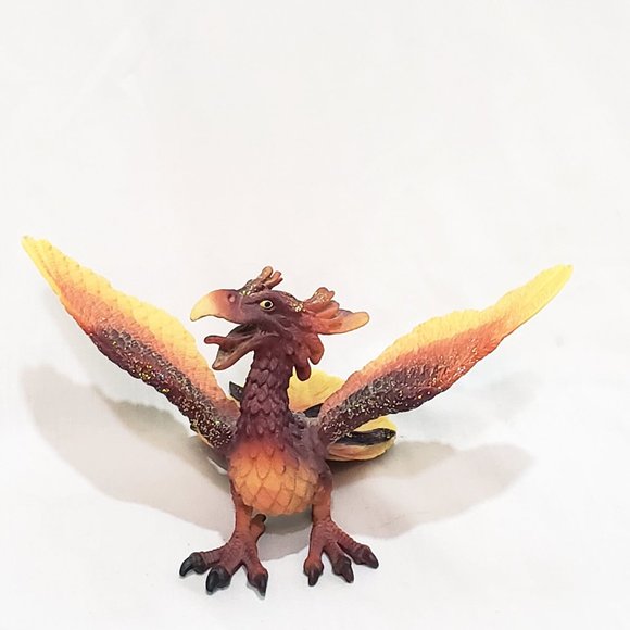 Schleich Ritter Phoenix Bird Action Figure 2004 World of Knights 70200 4" - Picture 6 of 6